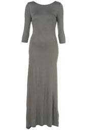 scoop back maxi dress topshop