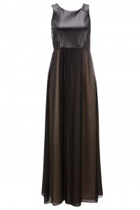 Wallis pu pleated maxi dress £95