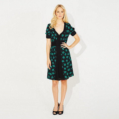 Ossie Clark London Black Print Cara Dress £149 click to visit Debenhams 