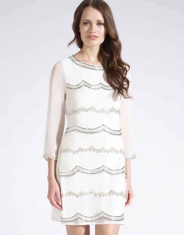 Lipsy Embellished Shift Dress £70.00 click to visit Lipsy