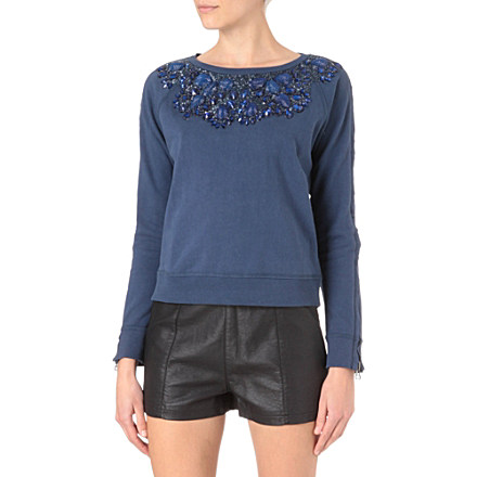 NEEDLE AND THREAD Embellished jumper £120.00 click to visit Selfridges