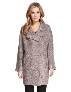 M&S Collection Sequin Embellished Coat with Wool £99 click to visit M&S