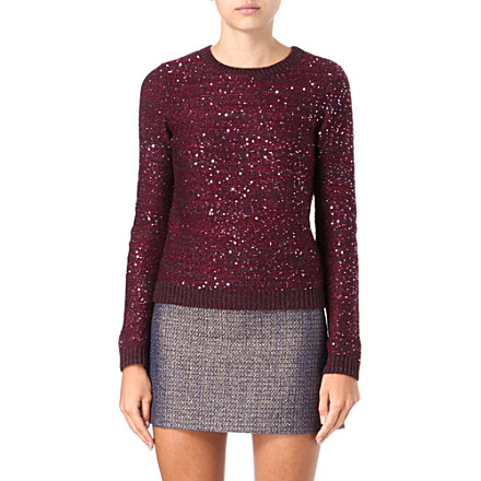 ALICE & OLIVIA Macy sequined jumper £275.00 click to visit Selfridges