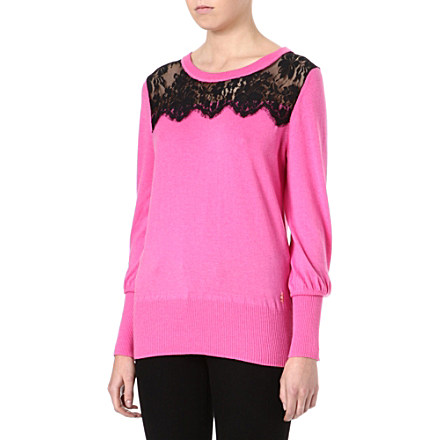 JUICY COUTURE Nicola lace jumper £130.00 click to visit Selfridges