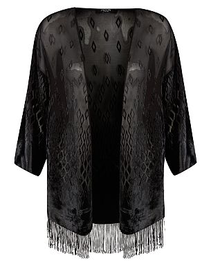Moda Fringe Kimono £20.00 click to visit George at Asda