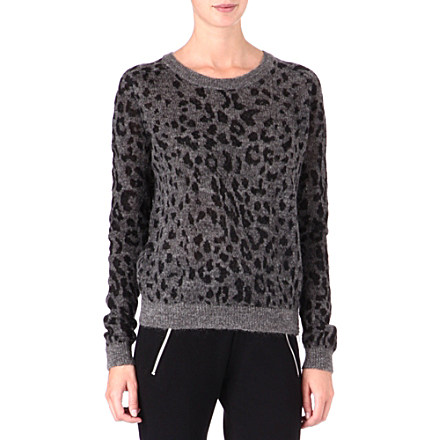 THE KOOPLES SPORT Leopard-print jumper £165.00 click to visit Selfridges