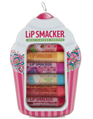 Lipsmacker Cupcake Lip Balm Tin £10 click to visit Accessorize