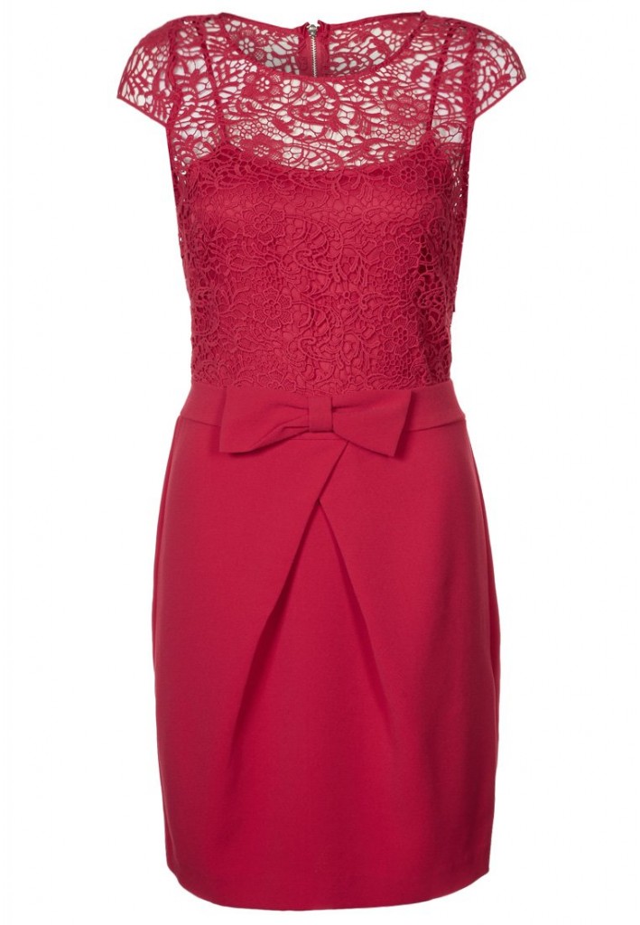  Morgan REDAR - Cocktail dress / Party dress - red More Morgan | More Cocktail Dresses £65 click to visit Zalando
