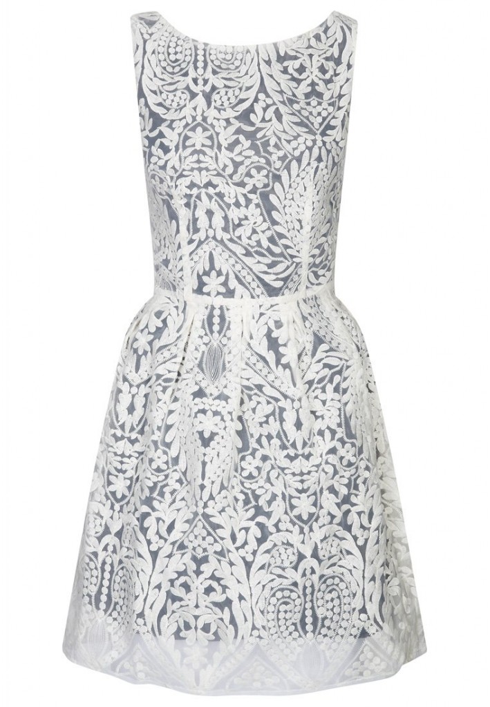  NAF NAF ORGANZA - Cocktail dress / Party dress - white £85 click to visit Zalando