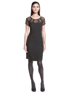 Autograph Lace Top Bodycon Dress £69 click to visit M&S