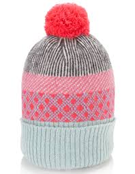 Bubble Fairisle Beanie £19 click to visit Acessorize