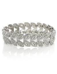 Deco Petal Stretch Bracelet £15 click to visit Accessorize