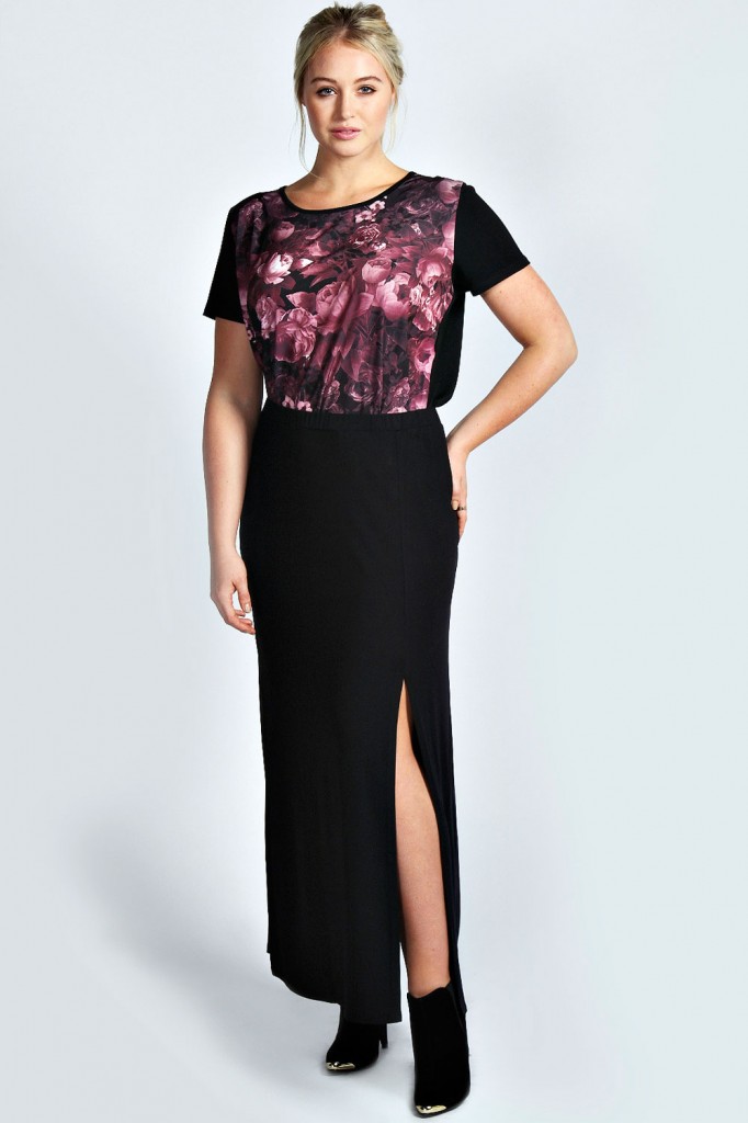 Emily Maxi Skirt With Split Product code: pzz99994 £15 click to visit Booho