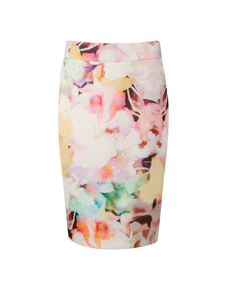  AMARANT Electric daydream print skirt     £109.00 click to visit Ted Baker