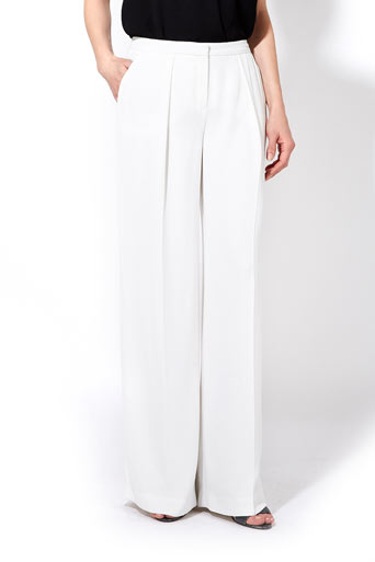 Ivory Wide Leg Trousers     Price: £50.00 click to visit Wallis