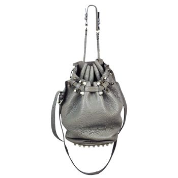 Designer wear like this Alexander Wang bag can be found on Consignment sites