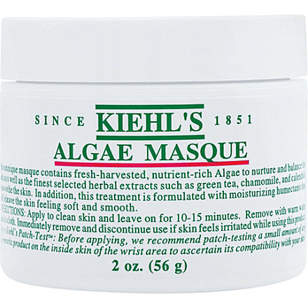  KIEHL'S Algae masque 56g Hover image to zoom KIEHL'S Algae masque 56g £23.50 click to visit Selfridges