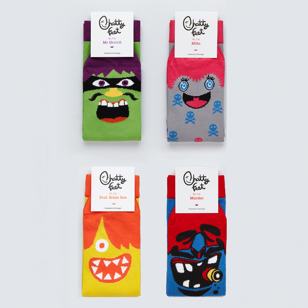 ChattyFeet 1st Collection £20 click to visit Chatty Feet