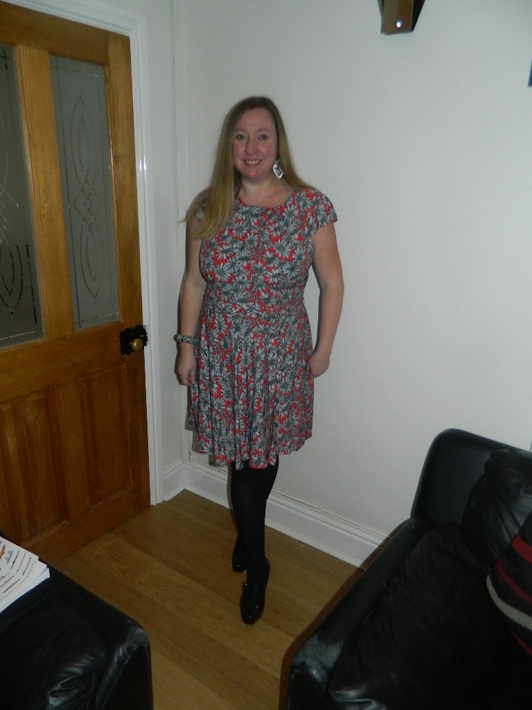 wallis spot fit and flare dress