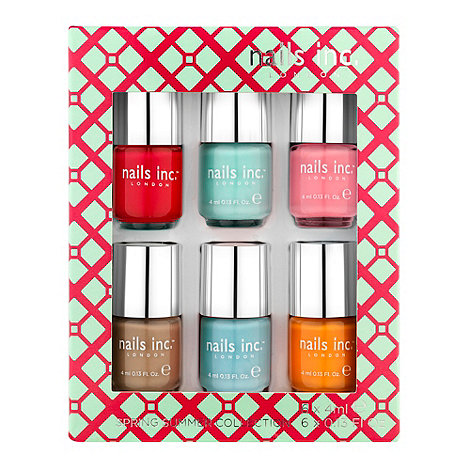 Nails Inc Spring Summer 2013 collection £22 click to visit Debenhams