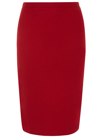 Cherry ponte pencil skirt Was £16.00 Now £11.20 click to visit Dorothy Perkins