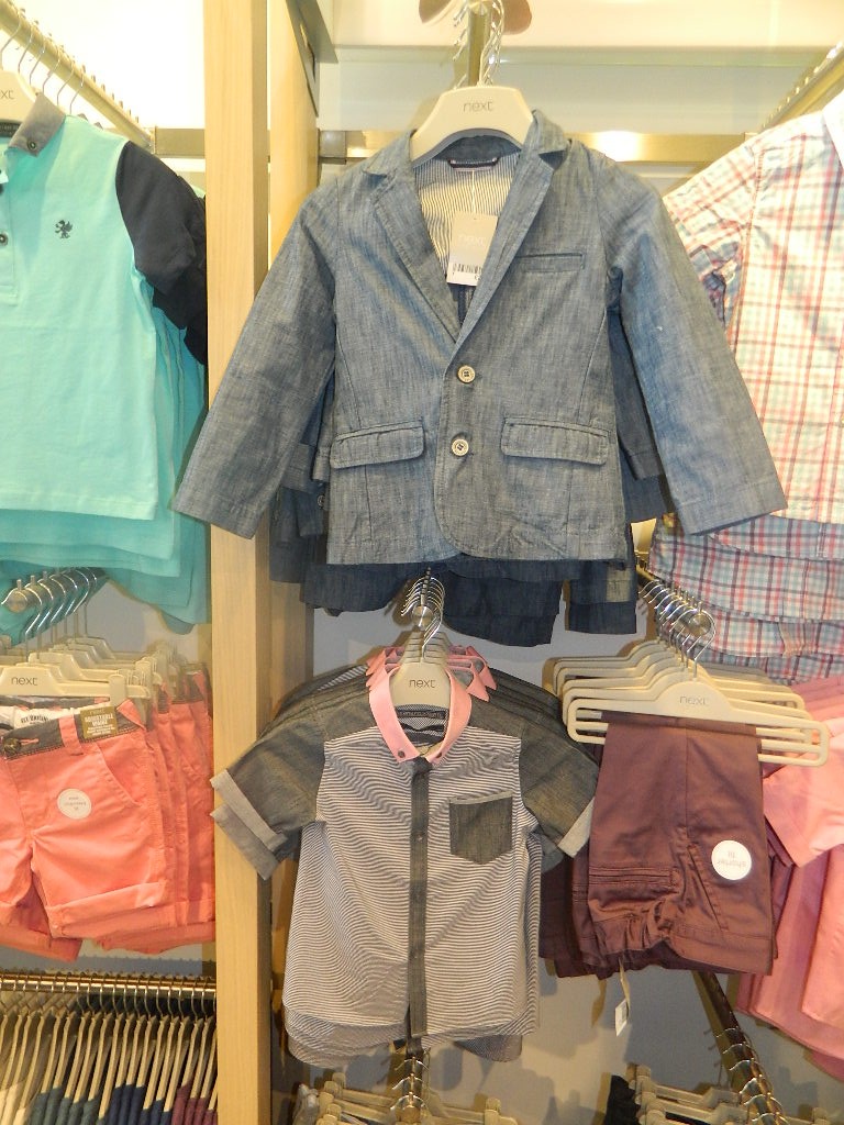 Chambray Blazer (3mths-6yrs) £23-£25 click to visit Next