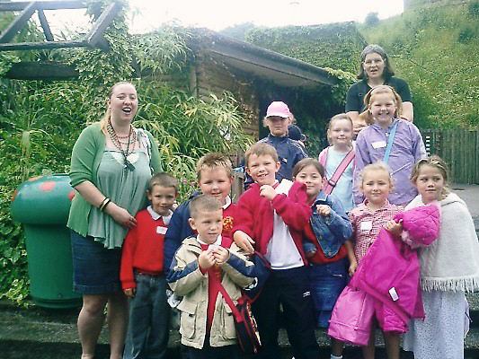 In the previous life - a school trip to the zoo.