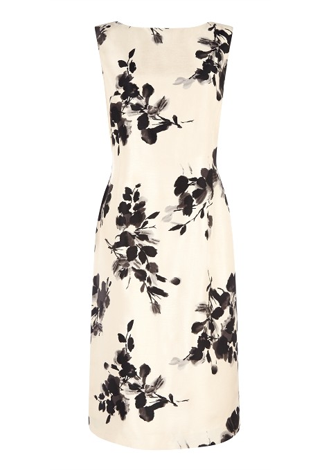 Floral Print Shift Dress Item No 010/031837/21 / Price £149.00 click to visit Jacques Vert