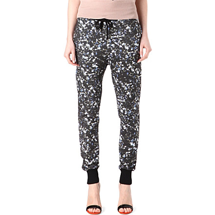 MARKUS LUPFER Sequin-print jogging trousers Was £190.00 Now £95.00 click to visit Selfridges