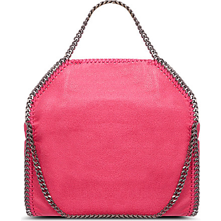 STELLA MCCARTNEY Falabella faux-suede tote now £475 click to visit Selfridges