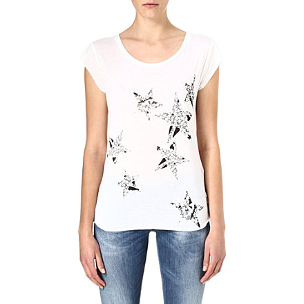 DIESEL Star-print t-shirt now £25 click to visit Selfridges