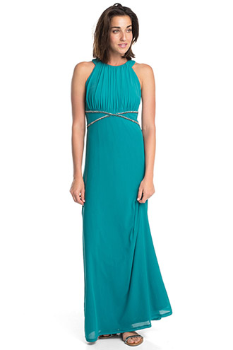 decoratively beaded stretch maxi dress £ 99.00 click to visit Esprit