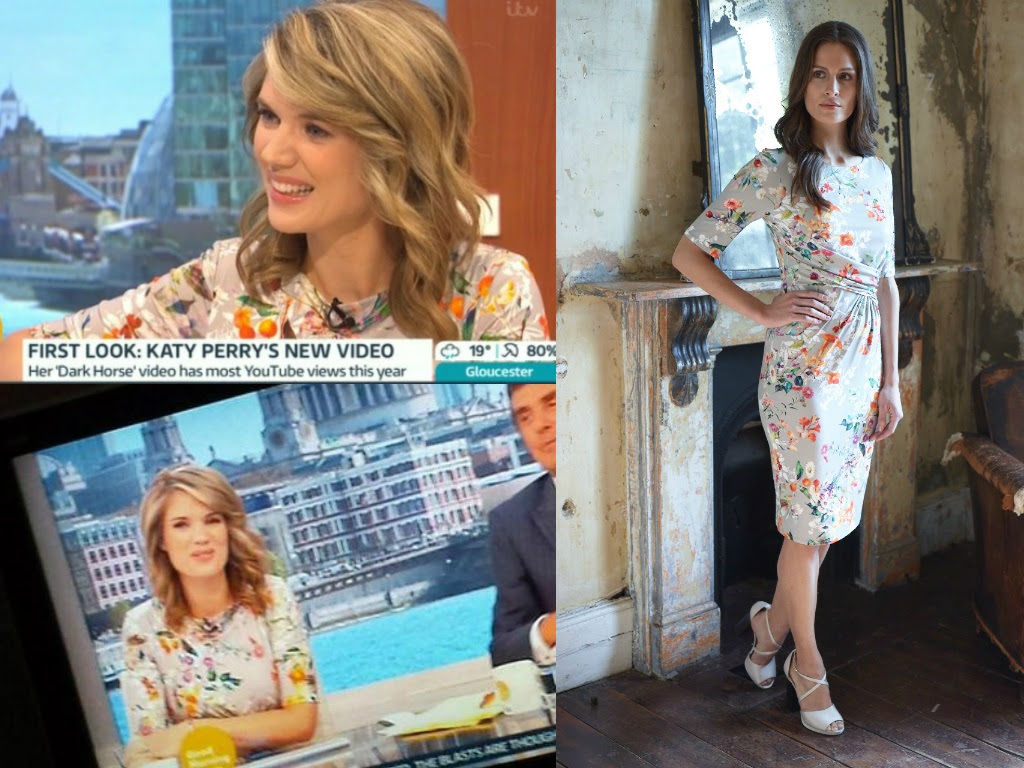 Emma Ruche Dress £60 click to visit TM Lewin