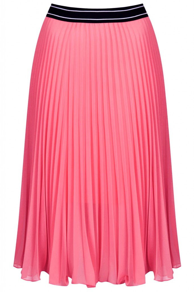 Sports Waistband Pleat Midi     Price: £38.00 click to visit Topshop