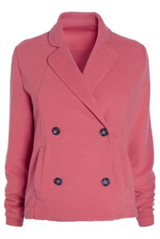 Textured Jersey Double Breasted Blazer £50 click to visit Next