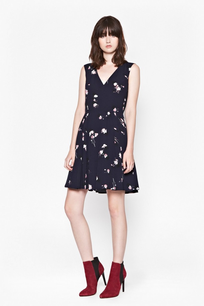  Romonov Posey Crepe Dress £120.00 click to visit French Connection