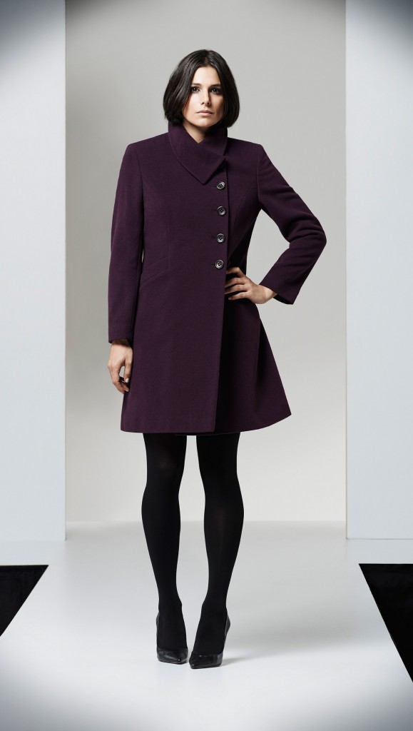 Plum Asymmetric Coat £249.00 click to visit Precis Petite 