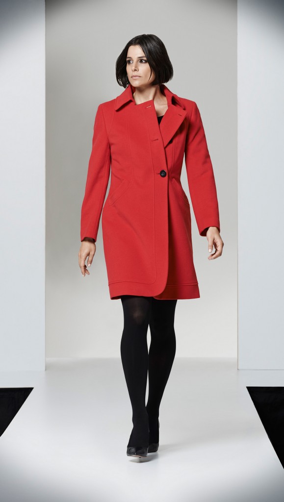 Scarlet Asymmetric Coat £249.00 click to visit Precis Petite
