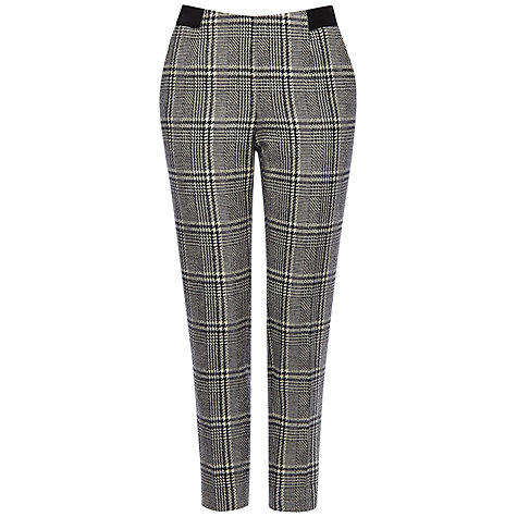 Jaeger Wool Abstract Trousers, Black / White £199 click to visit John Lewis