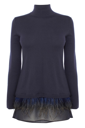 AGNES FEATHER TOP £75.00 click to visit Coast