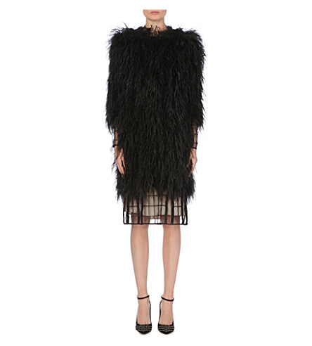 TEMPERLEY LONDON Feather coat      £1,495.00 click to visit Selfridges