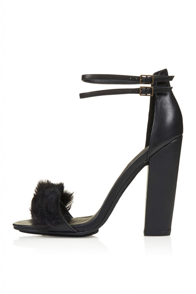 RABBIT Faux Fur Fluffy Sandals     Price: £58.00 click to visit Topshop