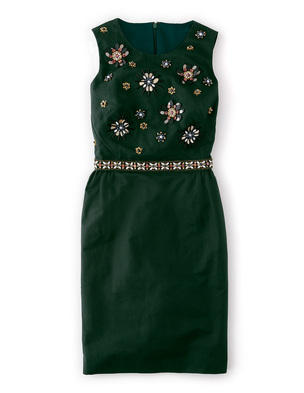 Embellished Floral Dress WH706 (Was £189.00 ) now £141.75 click to visit Boden