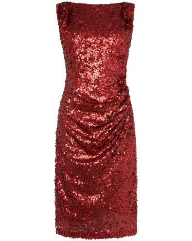 Angele Sequin Dress £150.00 click to visit Phase Eight