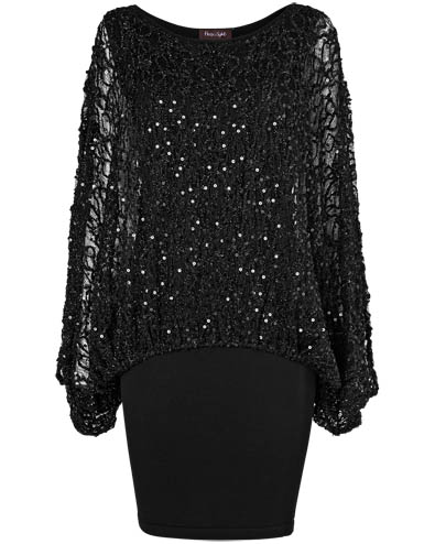 Serrina Sequin Knit Dress £99.00 click to visit Phase Eight