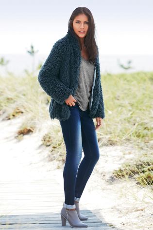 Shaggy Faux Fur Jacket £45 click to visit Next