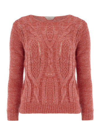 Petite cable front jumper     Price: £20.00 click to visit Dorothy Perkins