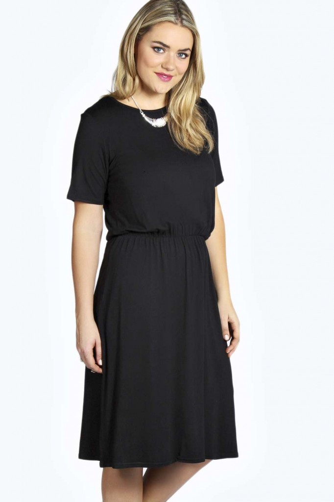 Molly Slouchy Midi Dress £20 click to visit Boohoo