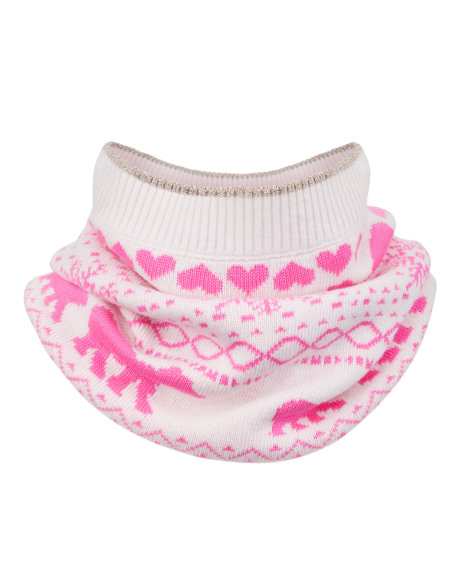  AIMIE Fair Isle knit snood £55 click to visit Ted Baker
