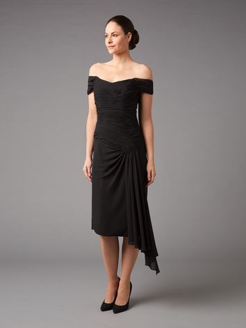 Asymmetric Waterfall Dress £199.00 click to visit Jacques Vert 